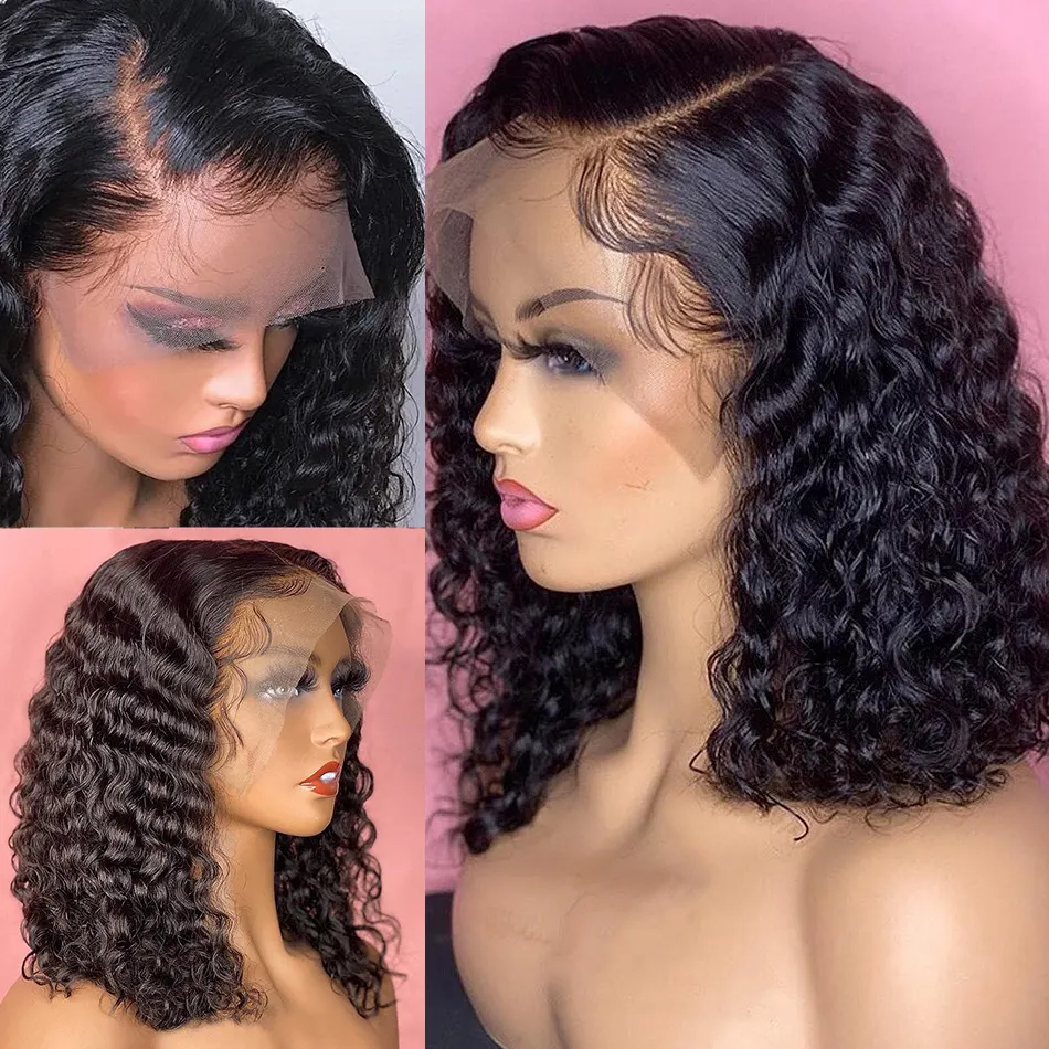 Deep Water Wave Lace Frontal Human Hair