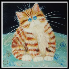 Diy5d Diamond Painting Full Sticker Animal Cross Embroidery Wolf - Square - View 1