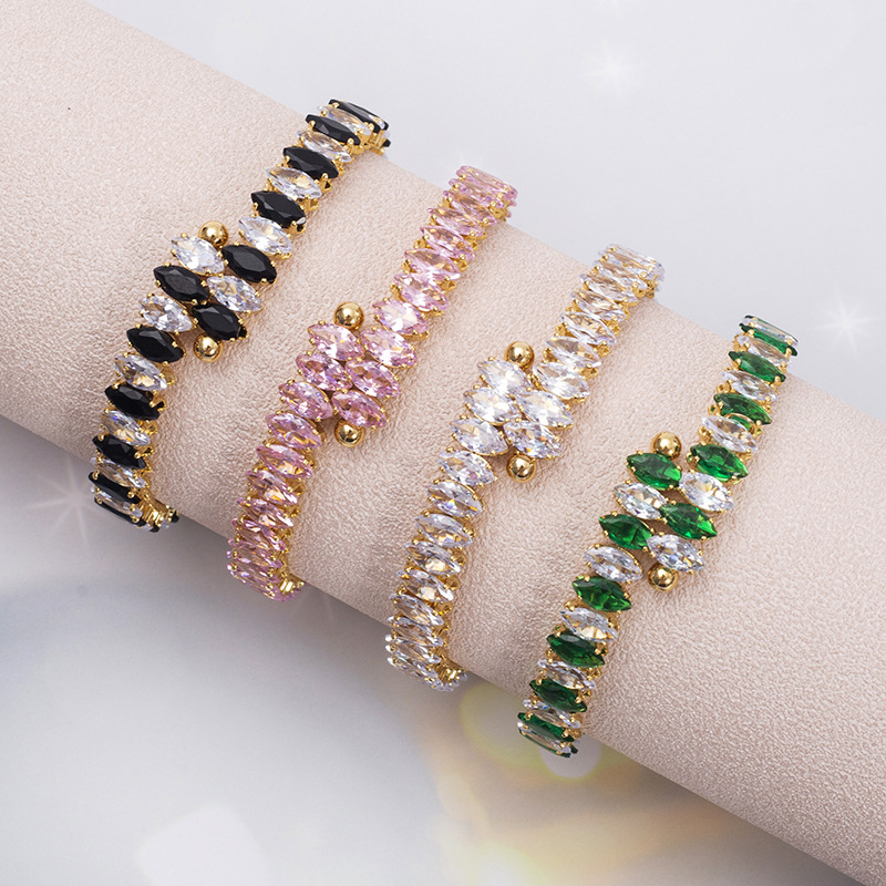 Zircon Bracelet Fashion Opening Adjustable Bracelet