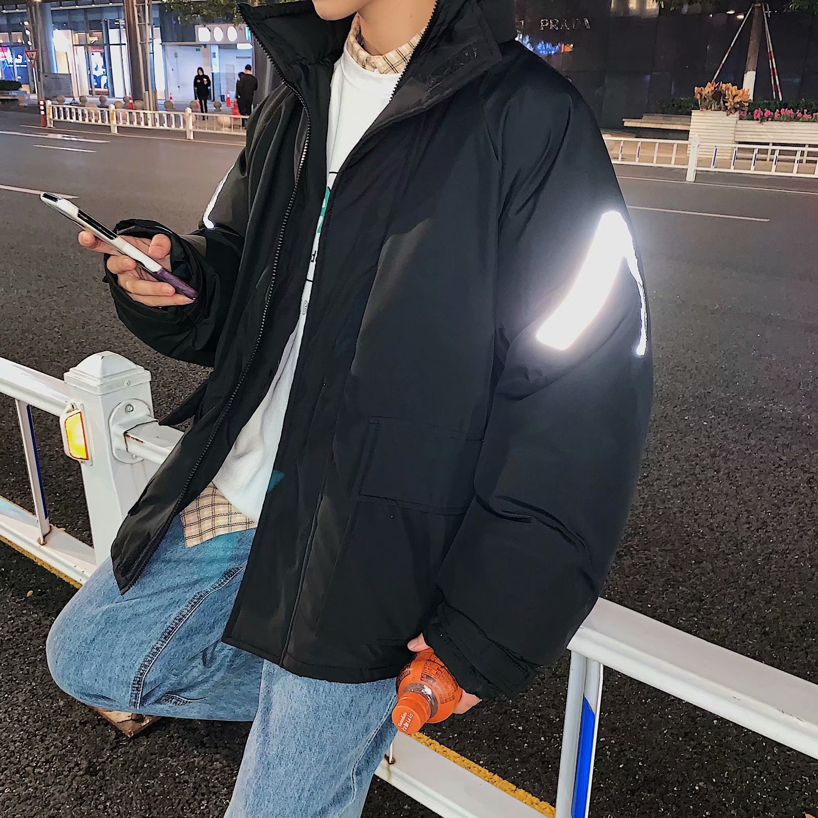 Handsome And Loose Korean Style Youth Padded Clothes