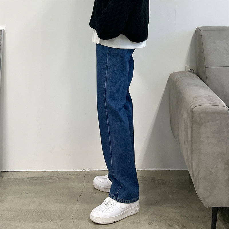 The New Trend Of Wild Summer Thin Loose Straight Non-iron Trousers
