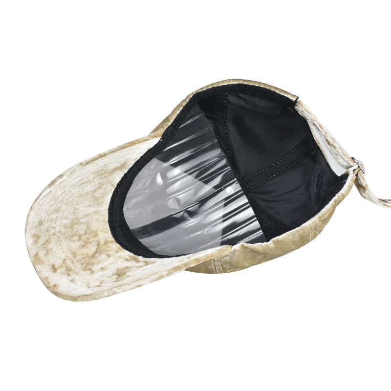 Hat Women Fashion Visor Chenille Baseball Cap