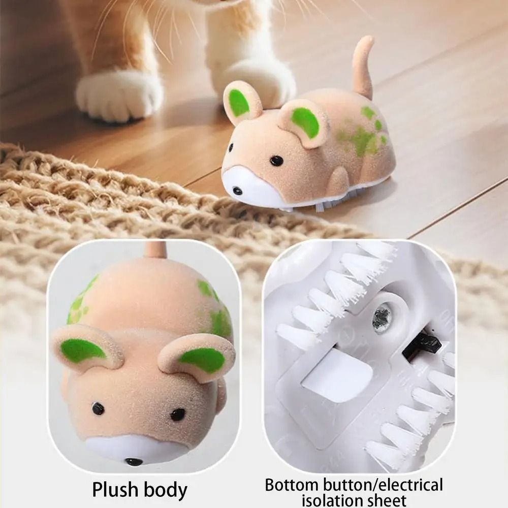 With  Sounds Interactive Hamster Toy For Cats  Pet Exercise Toy