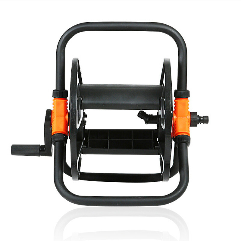 Portable Garden Hose Pipe Reel Cart Free Standing Holder Water 20m UK — image 6