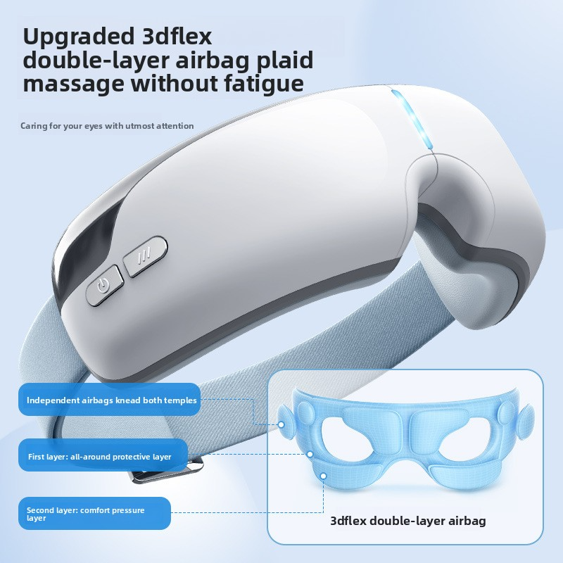 Eye Massager, Eye Therapy Device, Hot Compress Massage Mask For Eye Strain, Cross-Border Eye Care Instrument — view 2