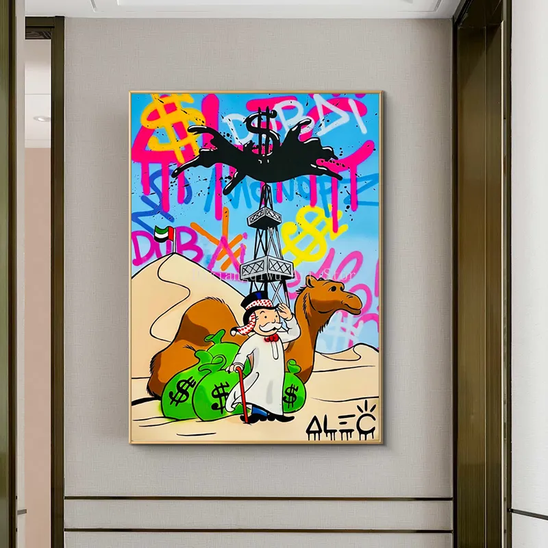 Decorative Painting Of Art Pavilion Living Room