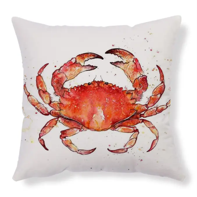 Cushion Covers Sea Turtle Printed Throw Pillow