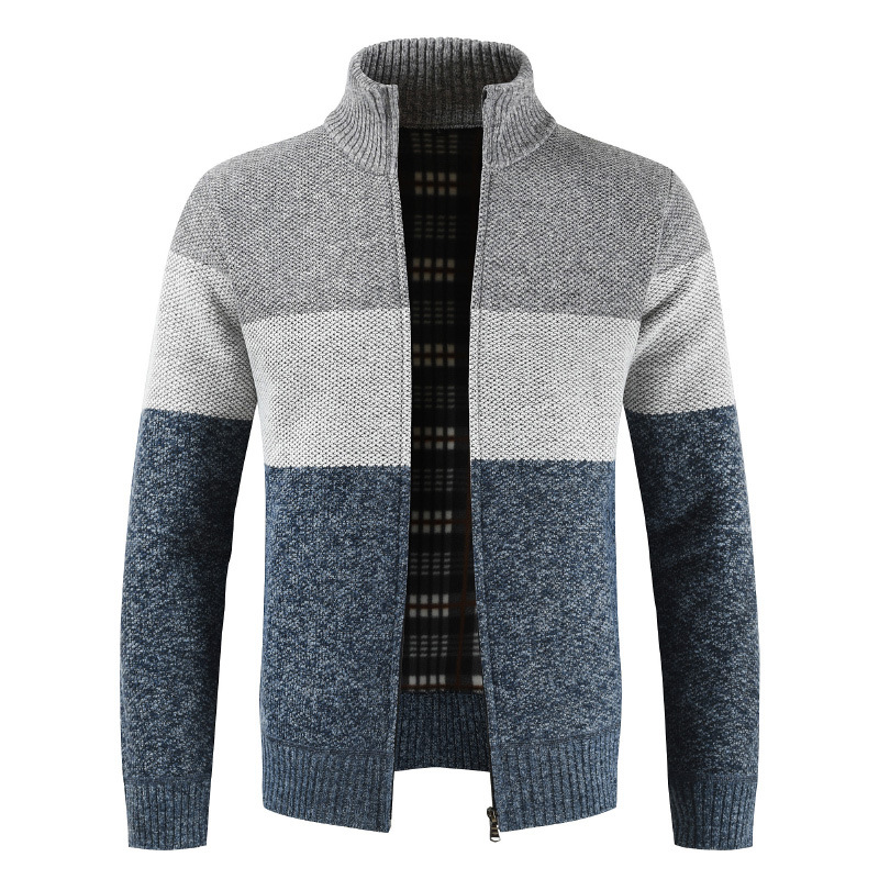 Title 4, Color stitching sweater