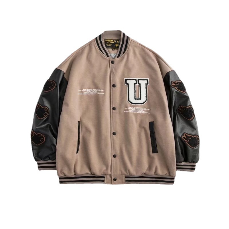 Men's Hip Hop Plus Size Jacket Student Casual Trendy