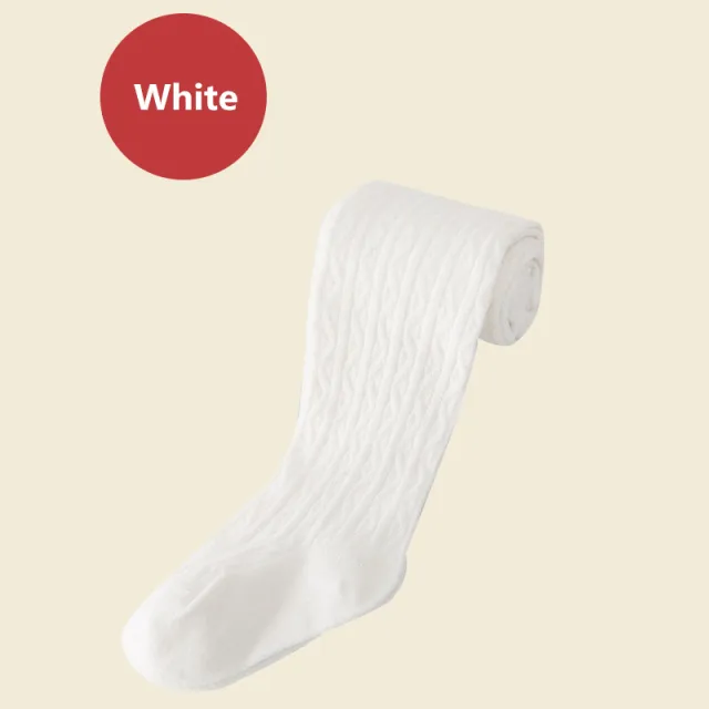 Children's Leggings Spring And Autumn Cotton Knitting White - Shop at LoveMi