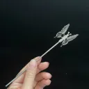 Butterfly Hairpin Silver