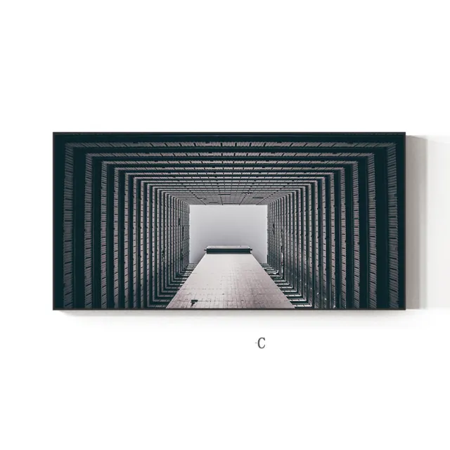 Modern Industrial Style Poster Geometric Urban Canvas Painting - Shop at LoveMi