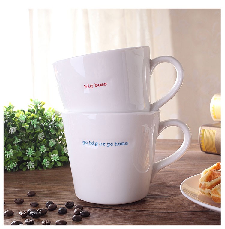 Title 4, European Ceramic Household Coffee Cup