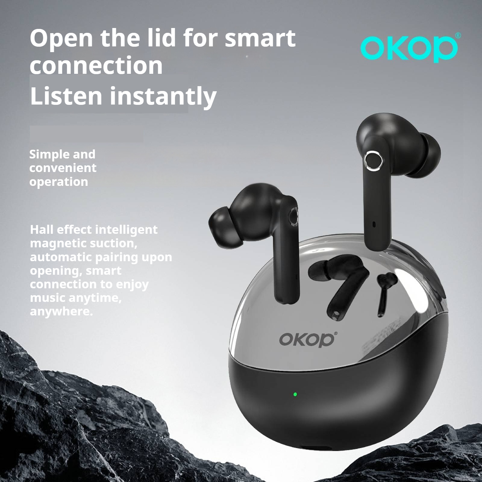 KP-209 Best-Selling Wireless Bluetooth Earbuds Semi-In-Ear Minimalist Design Low-Latency Gaming Noise-Canceling Calls Long Battery Life In Stock 6