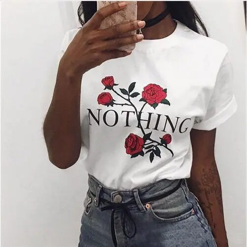 Women Summer Casual Blouse Shirt Loose T-Shirts Tops - White