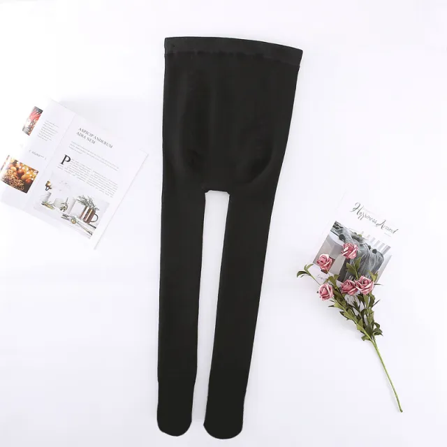 Pregnant Women's Leggings Cotton Large Size Belly Support Adjustable Female Black Feet - Shop at LoveMi