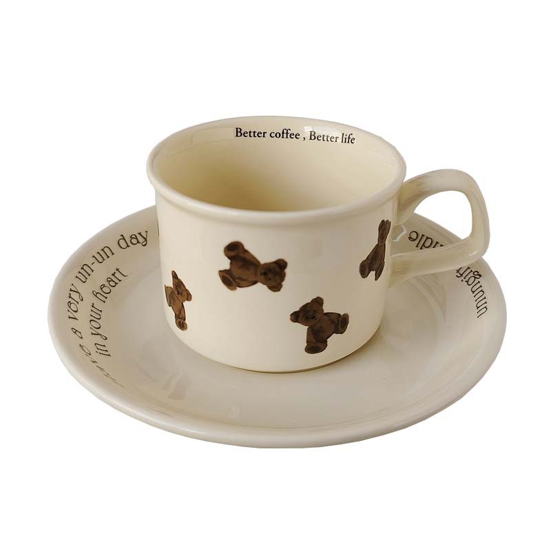 Bear cookie set cup