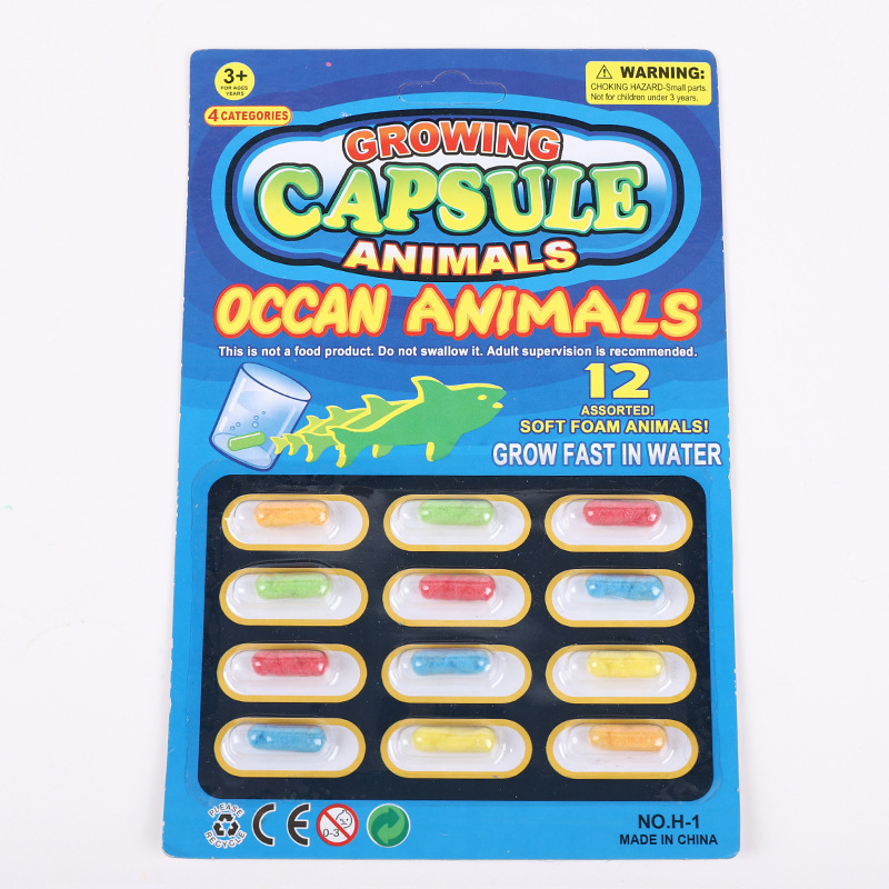 Marine Animal Capsules 12piece