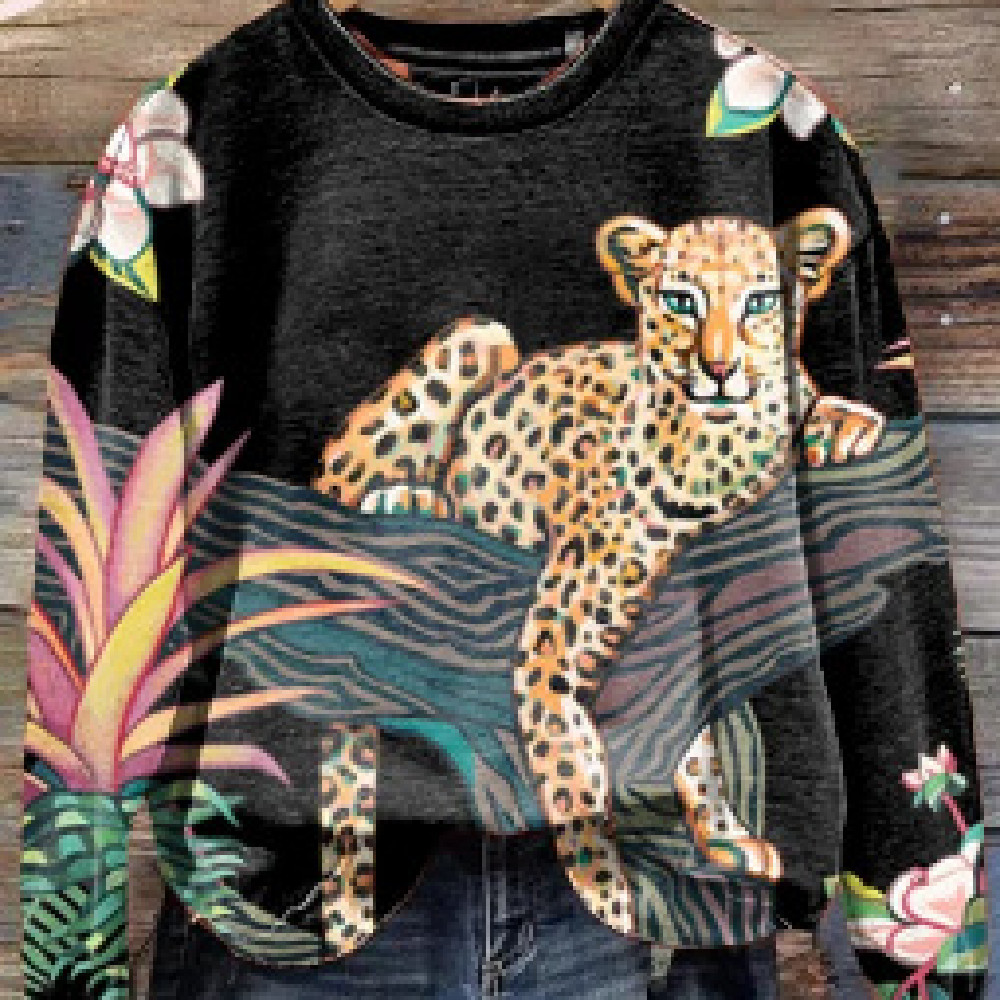 Title 2, Womens Fashion Casual Printed Sweater – Experi...