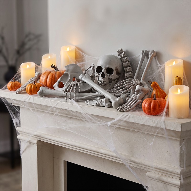 28X Bag Of Bones Human Skull Skeleton Halloween Scary