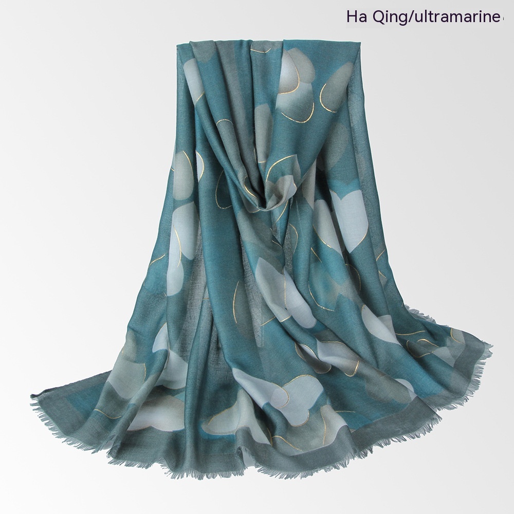 Title 4, Fashion Satin Temperament Wild Scarf