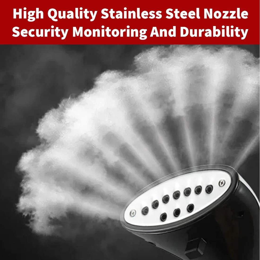 1800W Upright Vertical Garment Clothes Steamer 1.5L 11 Settings W Ironing Board