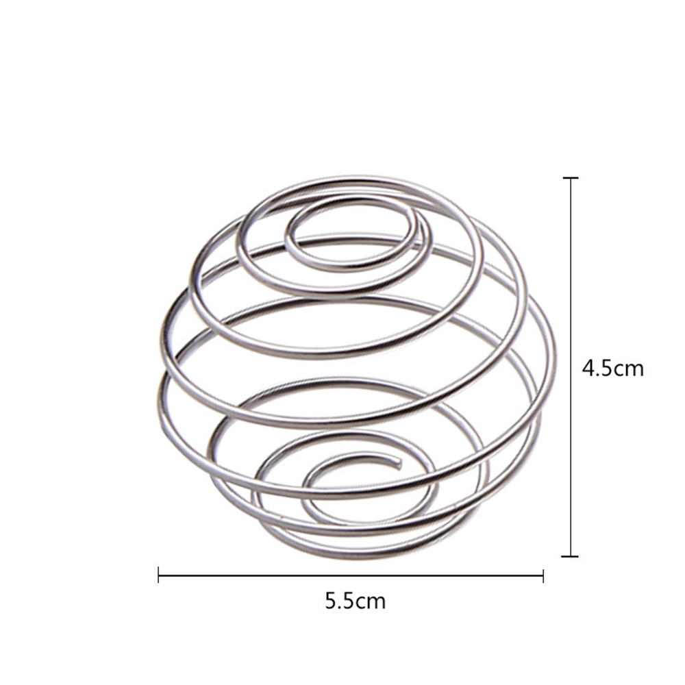 Title 4, 304 stainless steel cup stirring spring ball