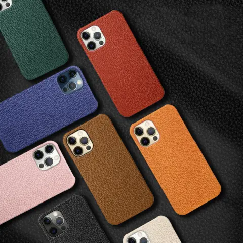 Genuine Leather Protective Case Shatterproof Mobile Phone