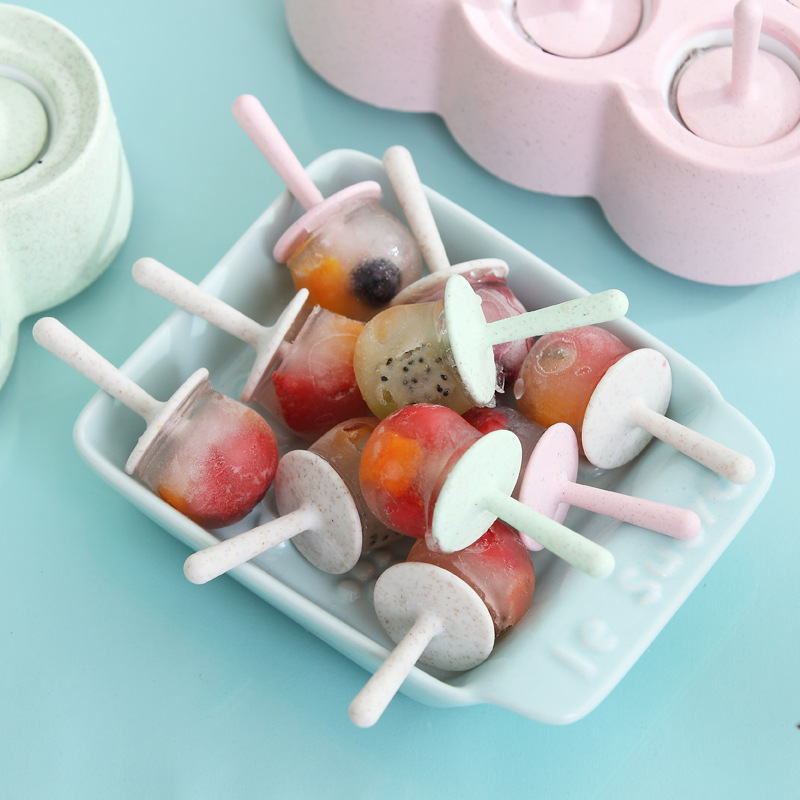 Moule à glace en fibre de blé — bâtonnets glacés maison 4