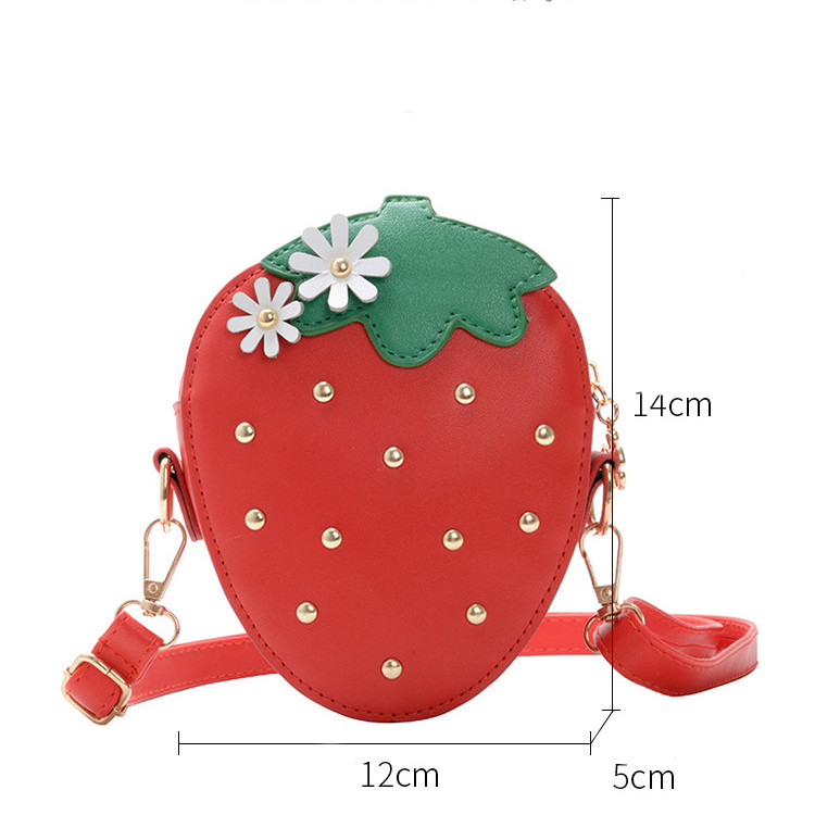 Mini Strawberry Bag | Black (Or 4 Other Colors)