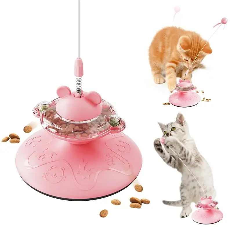 Cute Cat Fur Ball Teaser Wand Pet