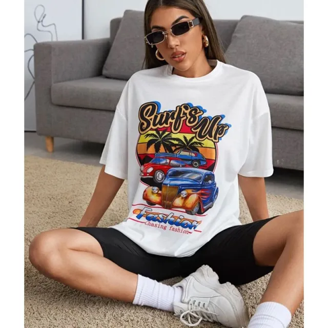 Summer Short sleeved Top Harajuku Ladies 5 Style - Shop at LoveMi