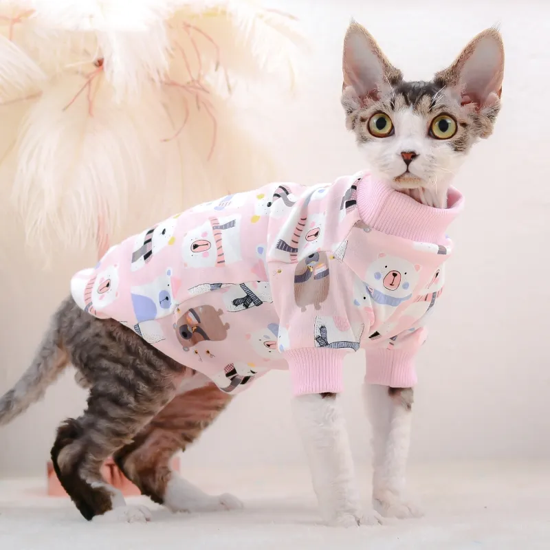 Hairless Cat Clothing Bottoming Air Conditioning