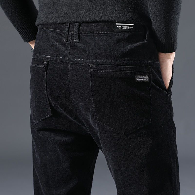 Title 6, Heren Corduroy Casual Broek Herfst Comfort en K...