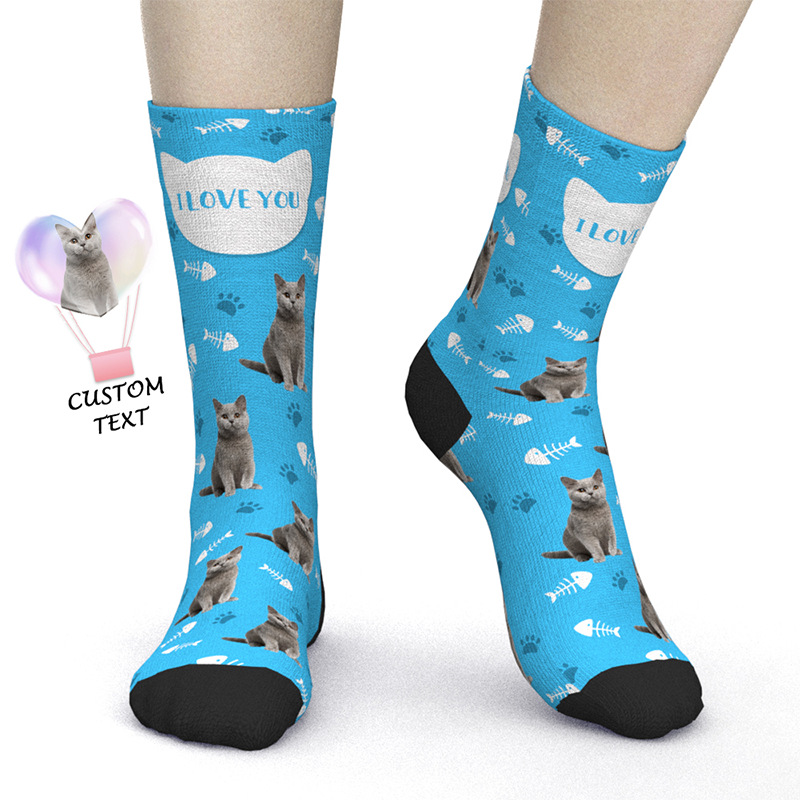 Personalized Photo Socks To Make Tube Socks Male And Female Socks Printing