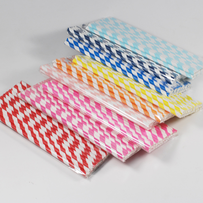 Title 5, Creative Simple Portable Home Color Paper Straws