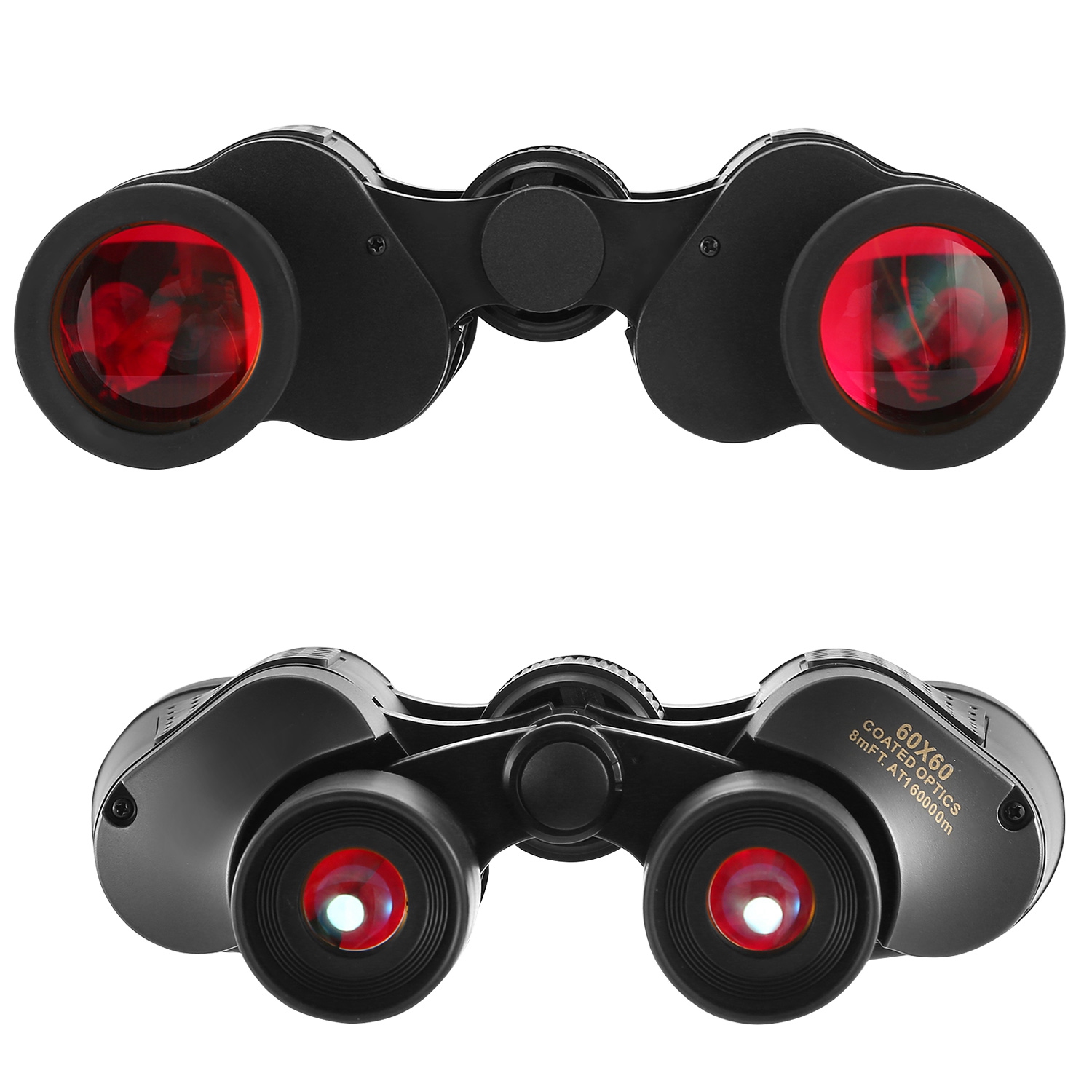 Portable HD Binoculars With FMC Lens Low Light Night Vision Telescope For Bird Watching Hunting Sports Events Concerts Adventure With Shoulder Strap Bag For Spring Summer Outdoor Adventure — foto 16