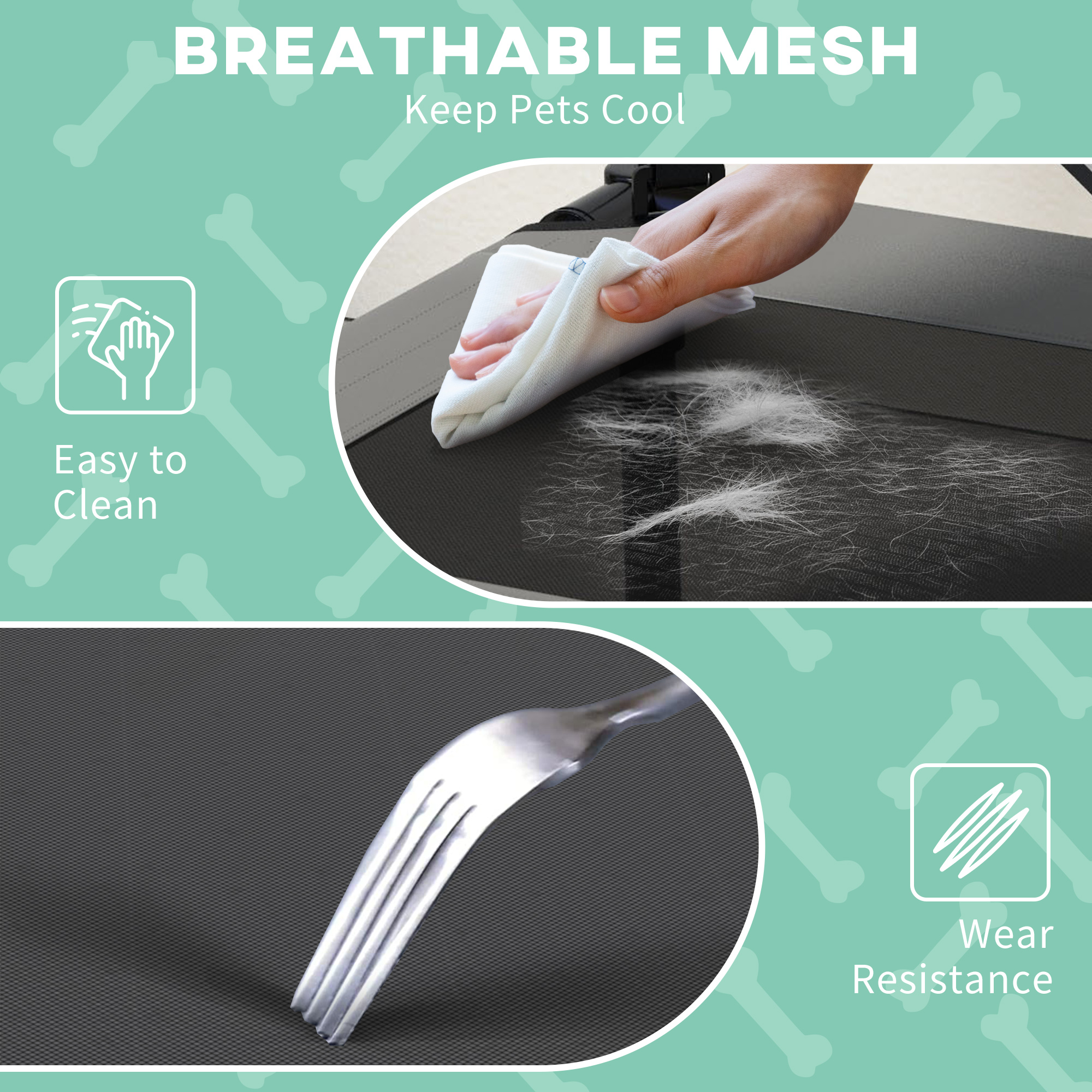 Cool Pet Bed With Washable Breathable Mesh Fabric, Suitable For Large Dogs — image 7