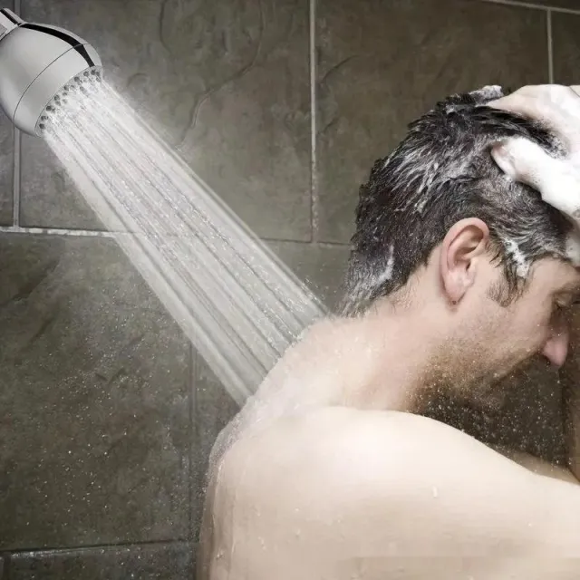 3 inch Concealed Shower Shower Head Small Top Spray Pressurized Plastic Ball - Shop at LoveMi