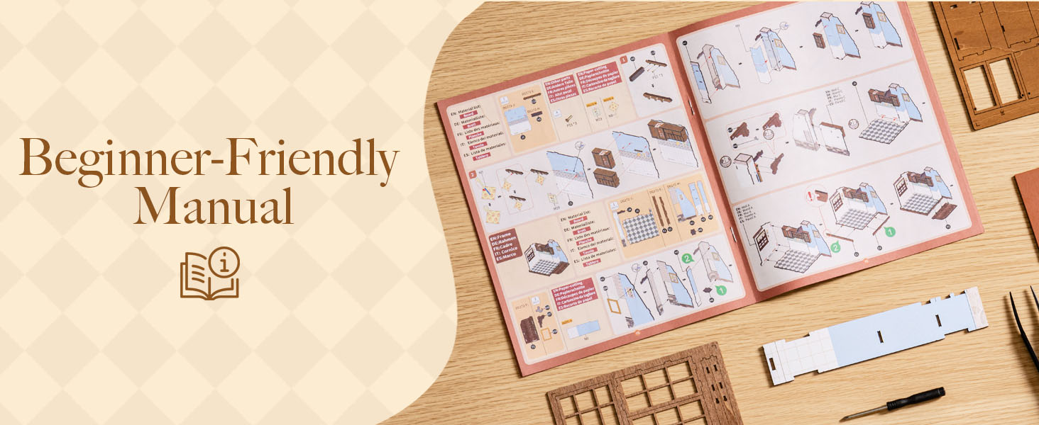 Rolife DIY miniature house DG172