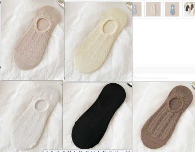 Japanese Eight Fried Dough Twists Boat Socks Five Piece Set - Shop at LoveMi