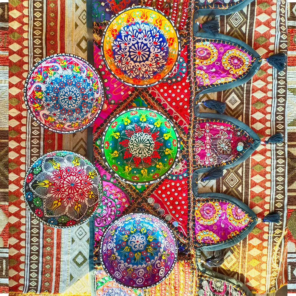 Turkish Ceramic Dishes for Household High-value Creative Tableware