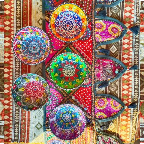 Turkish Ceramic Dishes for Household High-value Creative Tableware