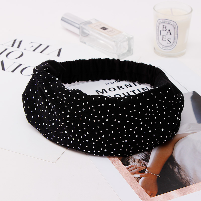 Yoga Sports Wide Side Bag Hair Hoop Wash Face Windproof Cotton Headgear