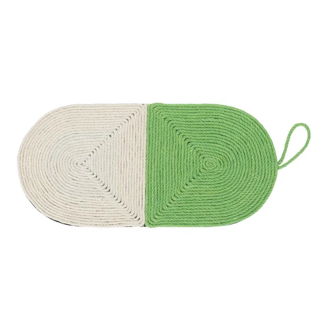 Avocado Cat Scratch Board Sofa Anti Scratch Wear Resistant Claw Device White And Green Pills - Shop at LoveMi