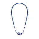 Colorful Fish Pendant Necklace, Adjustable Wax Cord Chain, Cute Polka Dot Fish Charm, Minimalist Boho Style Statement Jewelry For Women view 4
