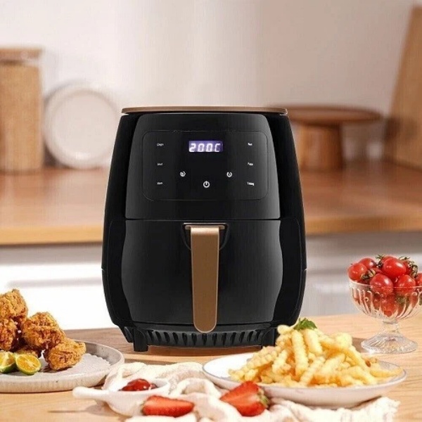 Friteuse à air 6l, grande capacité, écran tactile numérique, multifonction – Image 3