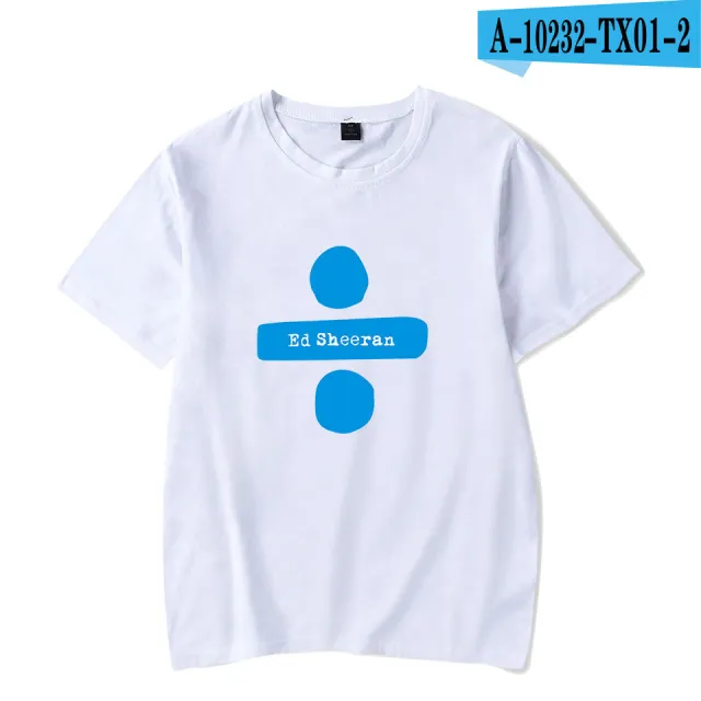 Ed Sheeran Short Sleeve T shirt White - Shop at LoveMi