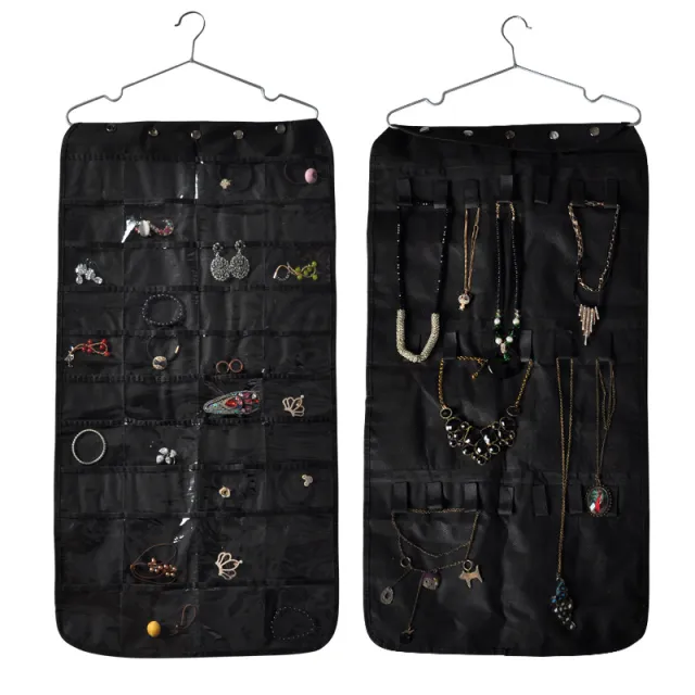 Household Non woven Fabric Art Jewelry Storage Bag Black - Shop at LoveMi