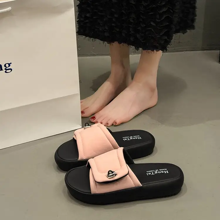 Women Thick Sole Outdoor Fashion Slippers Summer